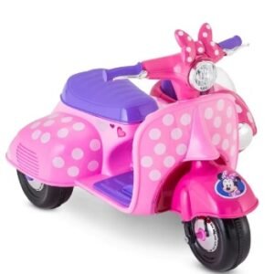 Moto Scooter Sidecar Disney Minie Mouse 6 Voltios !!